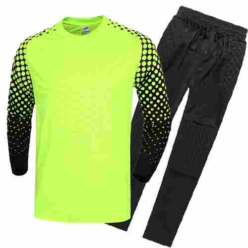 Plain Full Sleeves Sublimated Goalkeeper Uniform with Bright Colors