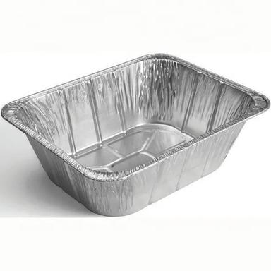 Food Grade Silver Disposable Aluminium Foil Container