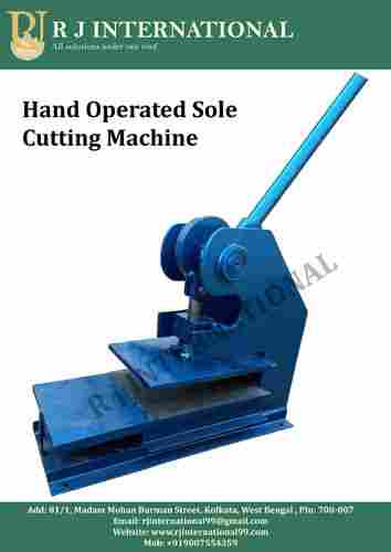 Manual Hand Operated Cast Iron Slipper Making Machine
