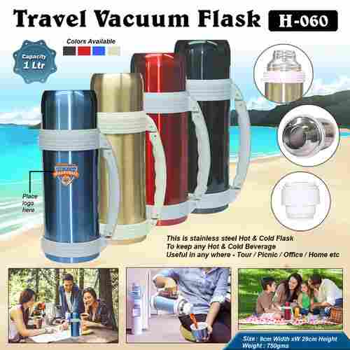 1Ltr. Travel Vacuum Flask