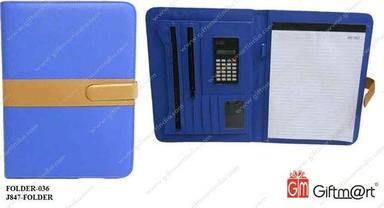 A4 Folder With Calculator Easy To Carry