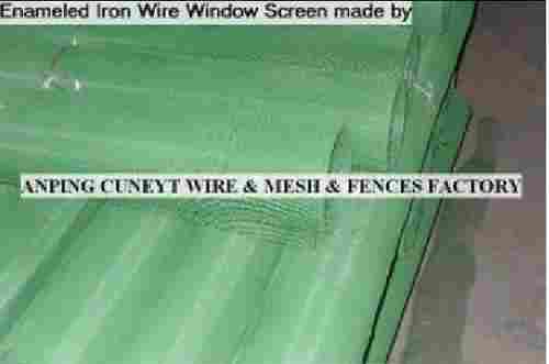 Enameled Iron Wire Window Screen