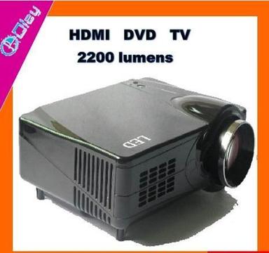 Cheap LED Projector With HDMI And TV Tuner For Home Cinema