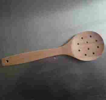 Wooden Draining Spoon