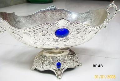 Designer Silver Fruit Bowl