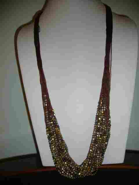 Handcrafted Glass Beaded Fashion Necklace