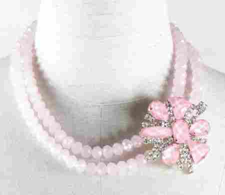 Beaded Necklace Bd12682-1