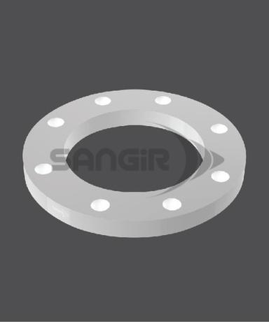 White Round Sangir Kynar Pvdf Flanges, Range: 16Mm-110Mm (Extruded/Moulded/Fabricated)