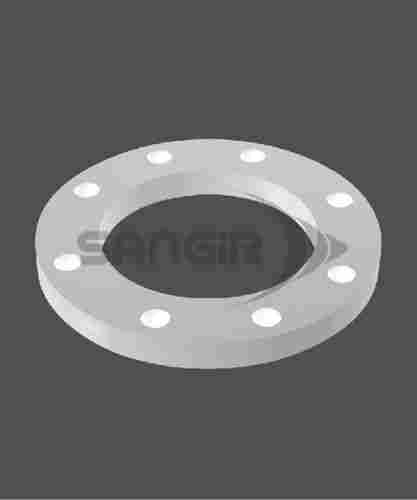 Round Sangir Kynar PVDF Flanges, Range: 16mm-110mm (Extruded/Moulded/Fabricated)