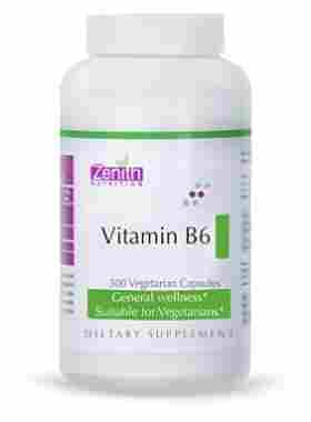 Zenith Nutritions Vitamin B6 - 300 Capsules