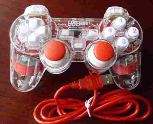 With Flash Light Twin Shock USB Gamepad for PC Game