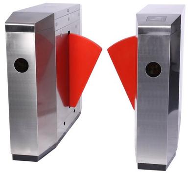 Entrance and Exit Automatic Barrier Gate Retractable Flap Barrier