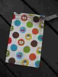 Multi Coloured Printed Pouch