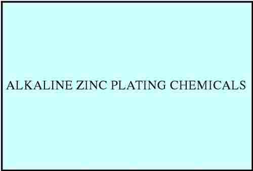Alkaline Zinc Plating Chemicals