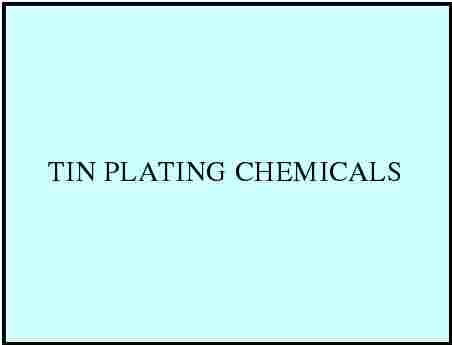 Tin Plating Chemicals