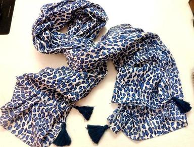 As It The Same Fancy Leopard Printed Scarf