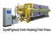 Dye And Pigment Cloth Washing Filter Press