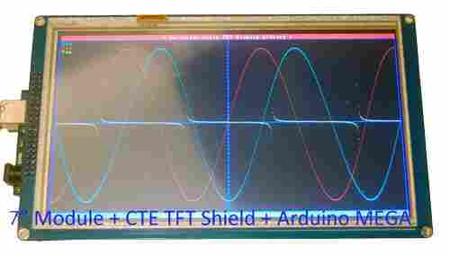  7 इंच आयताकार TFT LCD डिस्प्ले 