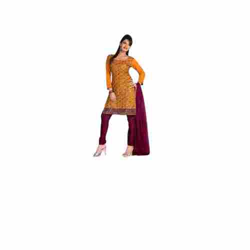 Ladies Full Sleeves Printed Modern Cotton Salwar Kameez