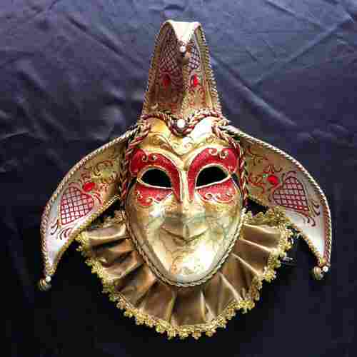 Italian Venetian Jester Mask Paper Mask