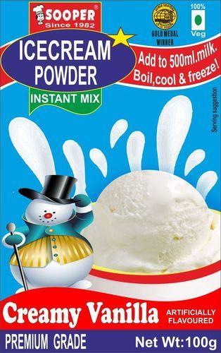 Ice Cream Mix Powder Storage: Room Temperature