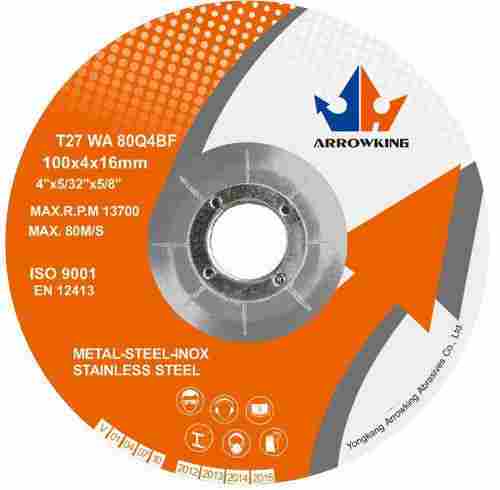 T27 DC Grinding Wheel With Metal