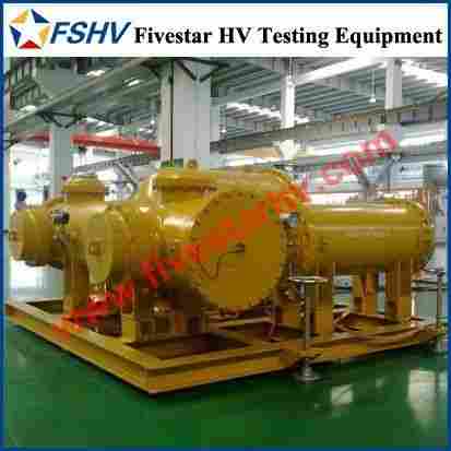 Encapsulated SF6 Gas Insulation AC Test Transformer Systems for GIS GIL High Voltage Testing