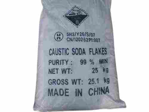 25 Kilogram Pack 99% Caustic Soda Flakes 1310-73-2