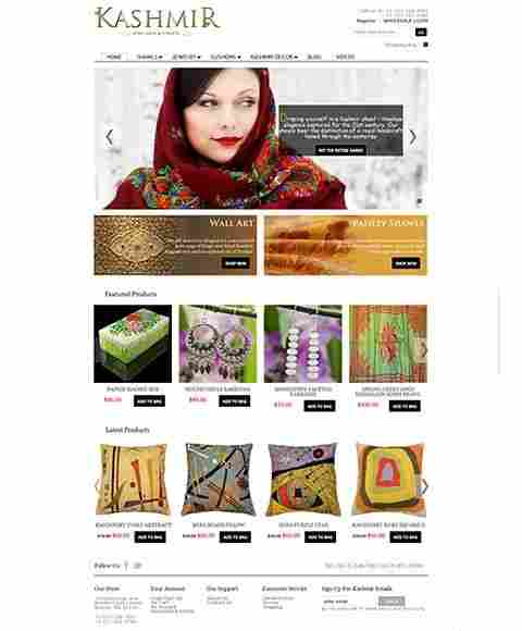 Online Wholesale And Retail Website Designing Service For Handicraft Products