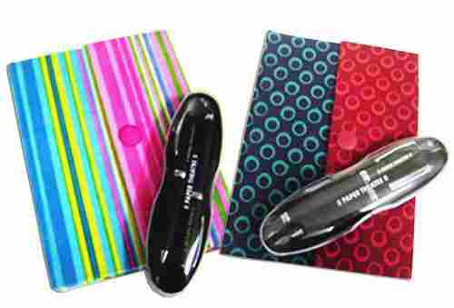 Gift Set With One Note Book And Pen