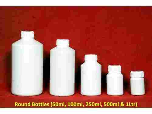 Round Shape Plastic Bottle