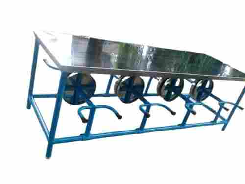 Rectangular Shape Mild Steel Canteen Table