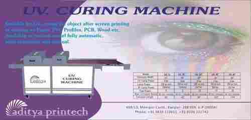 UV. Curing Machine