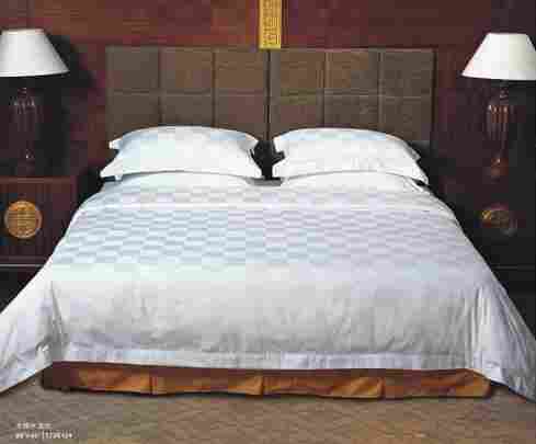 Different Standard Hotel Jacquard Stripe, Check, Flower Bedding Set