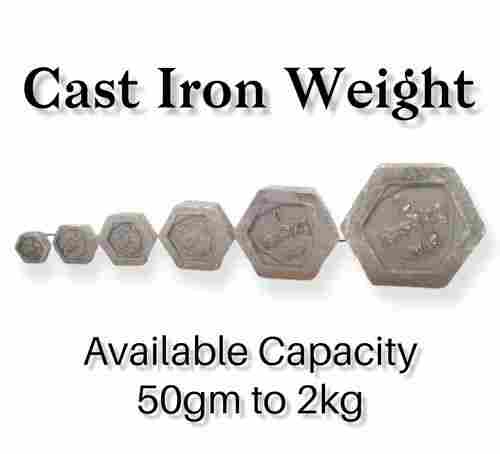 Cast Iron Weight Set with Capacity of 50g to 2kg