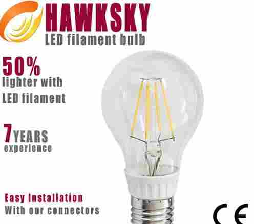 High Power Warm White 360 Degree LED Filament Bulb