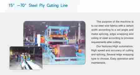 15A -70A  Steel Ply Cutting Line