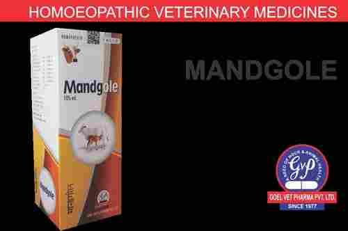 Mandgole Syrup Homoeopathic Veterinary Medicine