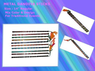 Metal Dandiya Sticks