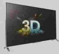 3D & Internet LED Colored Television (Wedge Design)