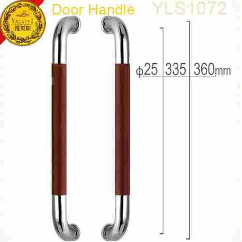 Stainless Steel And Wood Material Pull Handle