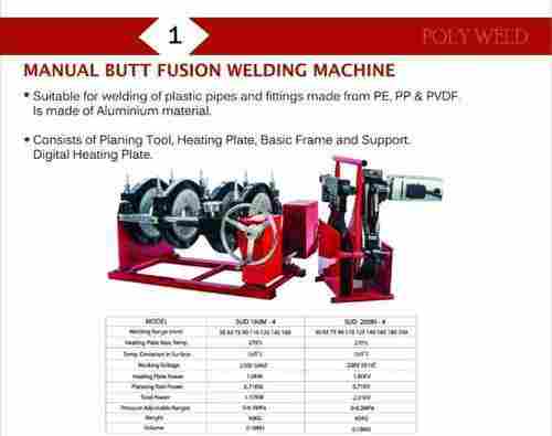 Hydraulic Butt Fusion Welding Machine