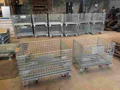Corrosion Resistant Wiremesh Box Container with High Strength