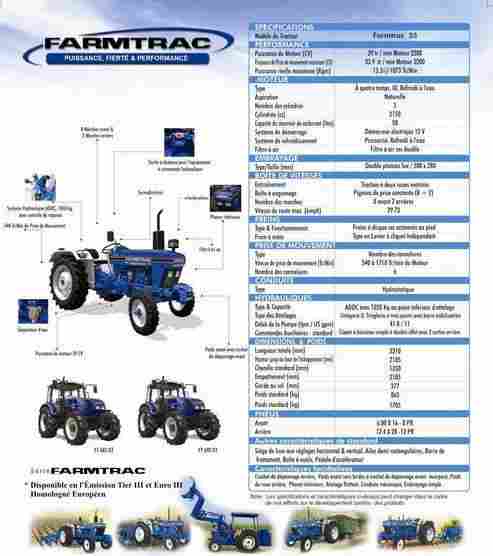 Tractor (Farmtrac FT35E)