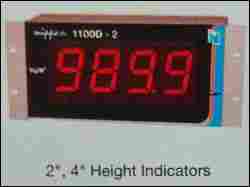 Large Height Indicators (1100D-2)