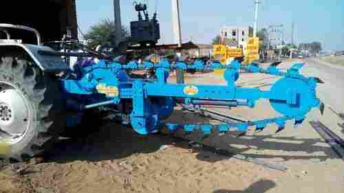 Tractor Trench Digger With Heavy Duty Frame And Structural Framework
