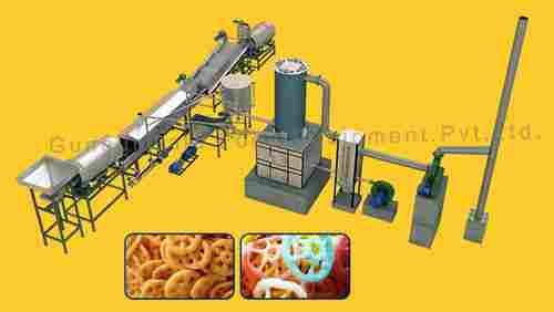 Fully Automatic Pellet Frying Machine