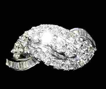 Fancy Design Diamond Ladies Ring