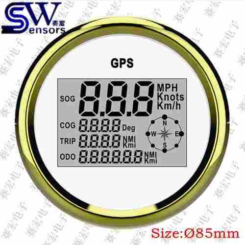 85mm Digital display GPS Speedometer