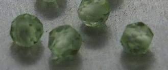 Faceted Peridot Beads